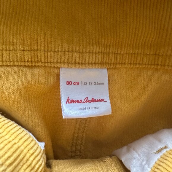 Hanna Andersson Corduroy Overalls - Picture 4 of 5